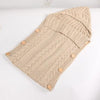 Gigoteuse en tricot beige pour bébé