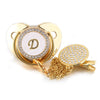 Initial Gold Pacifier & Pacifier Clip - Babystyle™