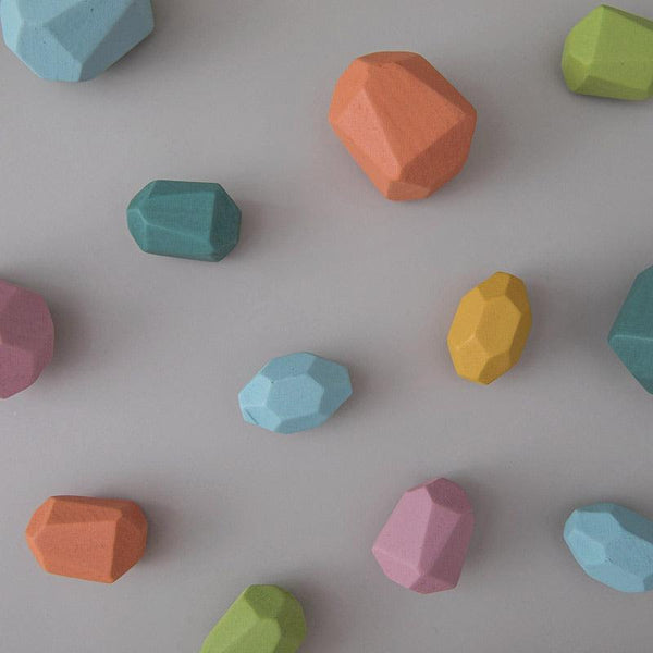 Blocs de construction en bois Montessori - Mon Petit Ange