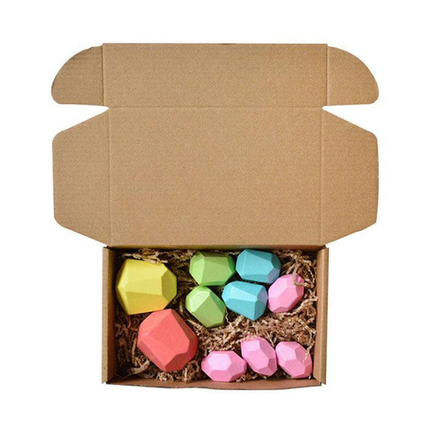 Blocs de construction en bois Montessori - Mon Petit Ange