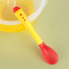 Bol ventouse jaune pour enfant avec cuillère