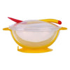 Bol ventouse jaune pour enfant