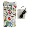 Chauffe biberon portable pour bébé housse avec images voitures helicoptère