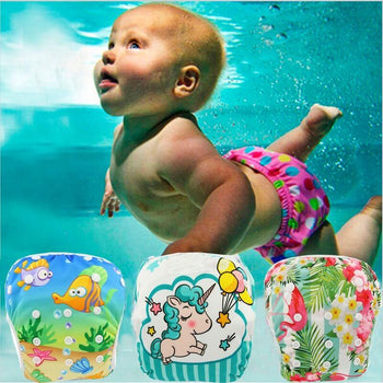 Couche de natation pour enfant démonstration