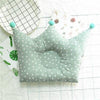 Coussin en mousse anti tête plate vert