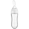 Cuillère à presser blanc pour la compote de votre enfant