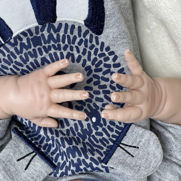 Bébé reborn garçon avec les yeux fermés - Jules - Mon Petit Ange