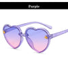 Lunettes de soleil rétro en forme de coeur - Mon Petit Ange