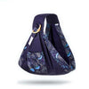Porte bébé en écharpe sling bleu marine