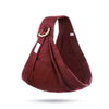 Porte bébé en écharpe sling bordeaux
