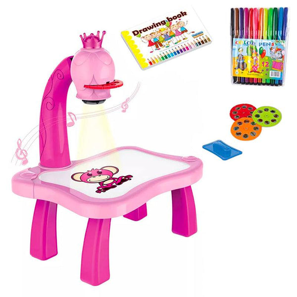 Projecteur dessin pour enfant rose