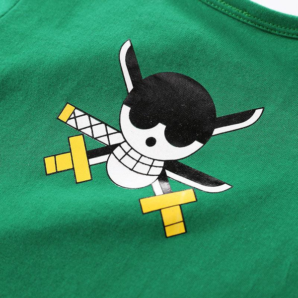 Pyjama manga bebe zoro one piece dessin crane de pirate