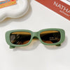 Lunettes de soleil rectangulaires Vintage givrées pour enfants - Mon Petit Ange