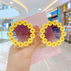 Lunettes de soleil à fleurs en acrylique pour enfants - Mon Petit Ange