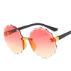 Lunettes de soleil rondes en forme de vague de fleurs pour enfants - Mon Petit Ange