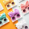 Lunettes de soleil en forme de marguerite + noeud de papillon - Mon Petit Ange