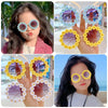 Lunettes de soleil à fleurs en acrylique pour enfants - Mon Petit Ange