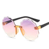 Lunettes de soleil rondes en forme de vague de fleurs pour enfants - Mon Petit Ange