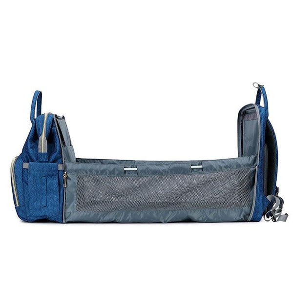 Sac de maternité pour maman déplié pour bébé