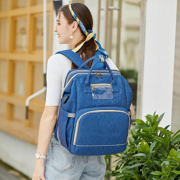 Sac de maternité pour maman avec sac bleu