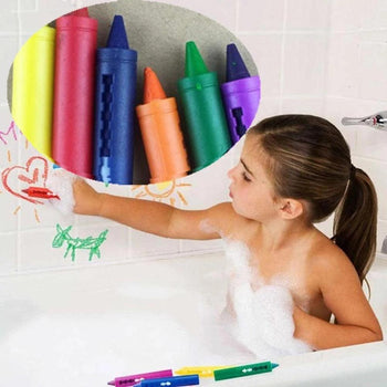 Crayons de salle de bain effaçable pour enfants - Mon Petit Ange