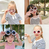 Lunettes de soleil en forme de marguerite + noeud de papillon - Mon Petit Ange