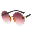 Lunettes de soleil rondes en forme de vague de fleurs pour enfants - Mon Petit Ange