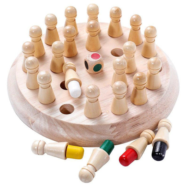 Jeu éducatif en bois pour enfant avec formes et couleurs