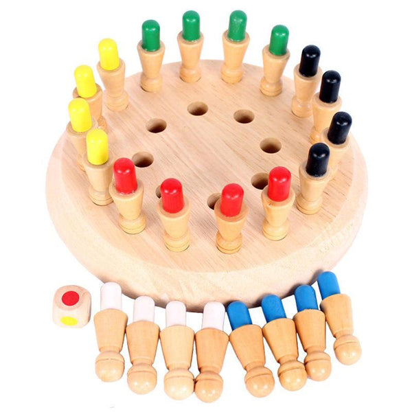 Jeu éducatif en bois pour enfant pour le développement de sa mémoire
