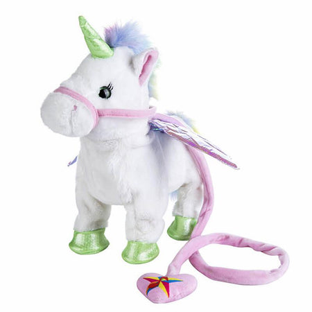 Licorne en peluche intéractive pour bébé