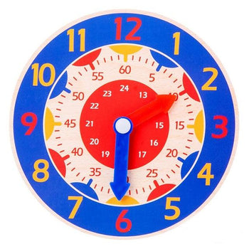 Horloge en Bois Montessori - Mon Petit Ange