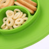 détail du plateau repas en silicone pour votre bébé