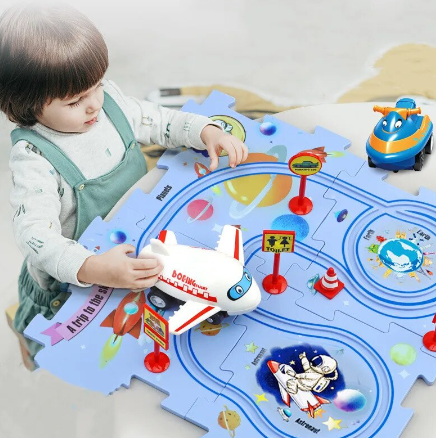 Puzzle circuit de voiture pour enfant / PuzzleCircuitÉducatif™