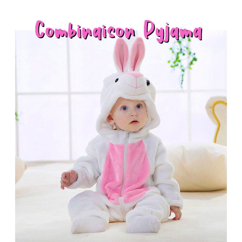 Combinaison pyjama animaux pour bébé