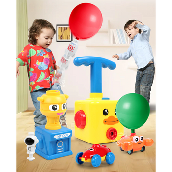 MagicBallon™ Jouet Voiture  & Astronaute Propulsée par Ballon Gonflable - 1000-Cadeaux