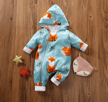 Combinaison pour bébé motif renard - Mon Petit Ange