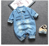 Combinaison en jean pour bébé - Mon Petit Ange