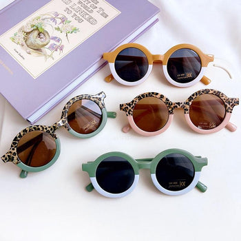 Lunettes de soleil rondes bicolore - Mon Petit Ange