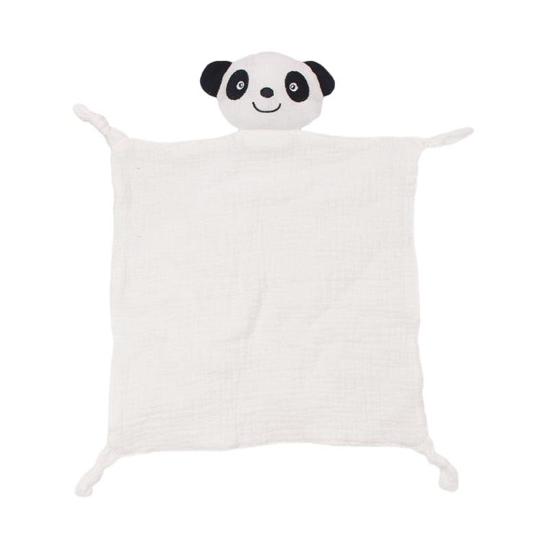 Doudou panda en coton pour bébé - Mon Petit Ange