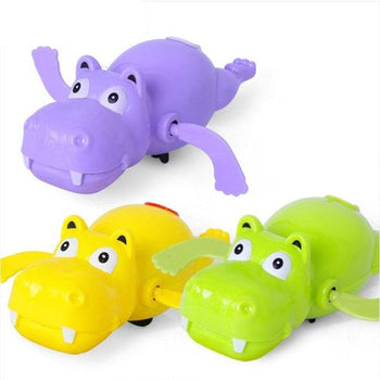 Jeu de bain en forme d'hippopotame pour bébé - Mon Petit Ange