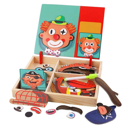 Jeu educatif en bois pour enfant