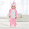 Pyjama lapin rose pour que votre enfant soit confortable