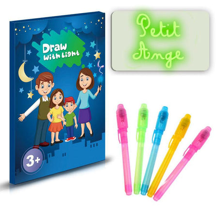 Tableau de dessin éducatif fluorescent