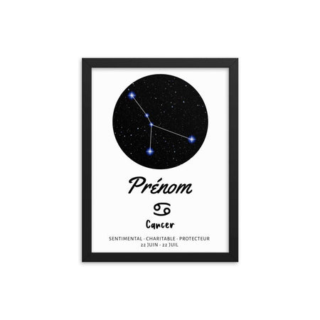 Tableau signe astrologique Cancer - Mon Petit Ange