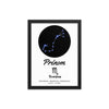 Tableau signe astrologique Scorpion - Mon Petit Ange