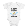 body bébé drôle et fun 100% Coton Bio