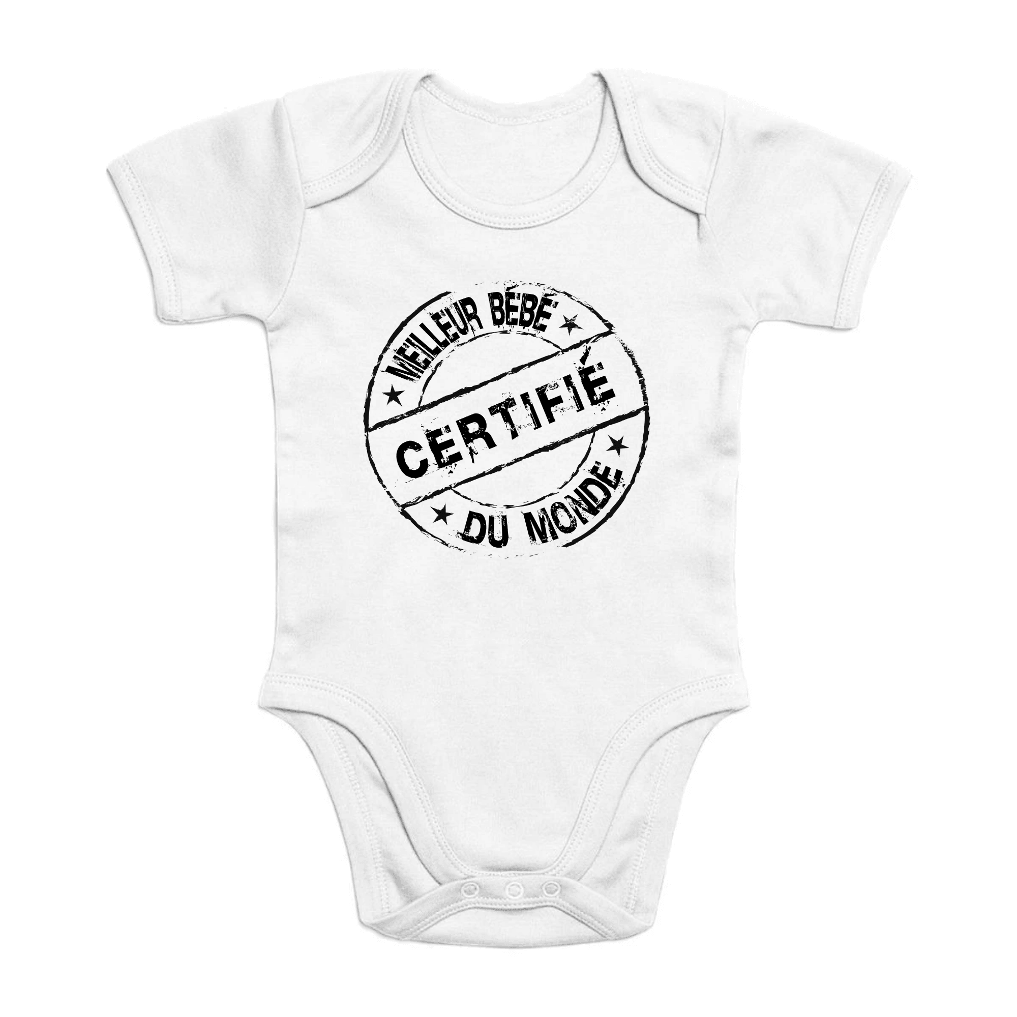 Body - Certifié meilleur bébé - 100% Coton Bio - Mon Petit Ange