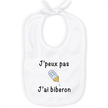 Bavoir pour bébé lors des repas