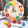 Horloge Puzzle montessori en Bois - Mon Petit Ange