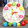 Horloge Puzzle montessori en Bois - Mon Petit Ange